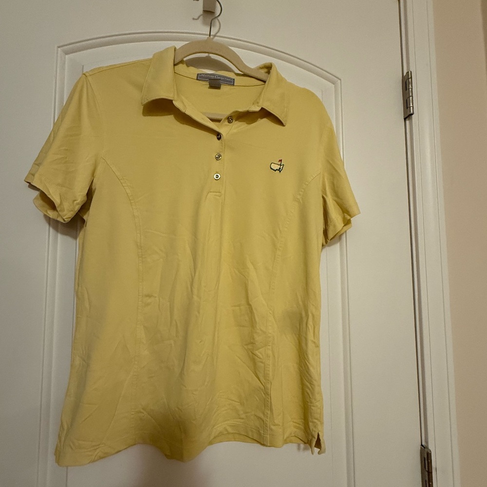 Masters Yellow Polo Shirt